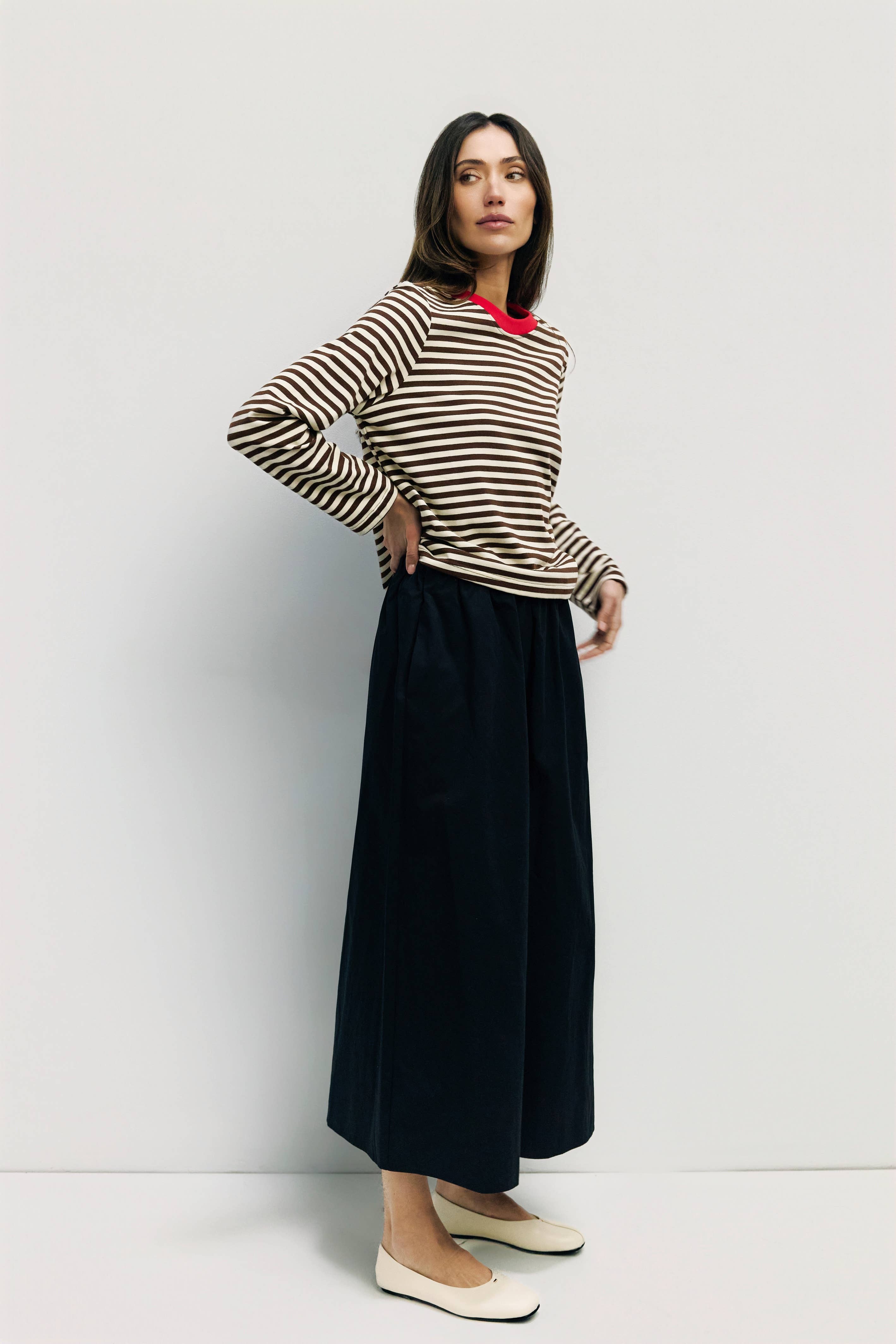 The Kathleen Striped Long Sleeve T-Shirt