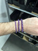 Amethyst Bracelet 4mm/6mm/8mm - Crystals & Stones: 4mm