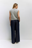 The Paulson Striped Sleeveless Knit Top