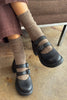 Wool Waffled Socks (wholesale): Brown / Oatmeal