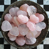 Rose Quartz Heart Lrg