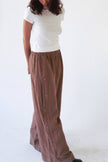 Tilda Linen Pant: Chestnut