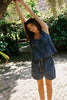 The Poplin Short: Dark Blue