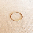 14k Gold Filled Thin Minimalist Ring