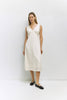 The Mara Lace Trim Midi Dress