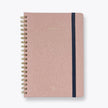 Pink Linen Spiral Note to Self Journal: Linen