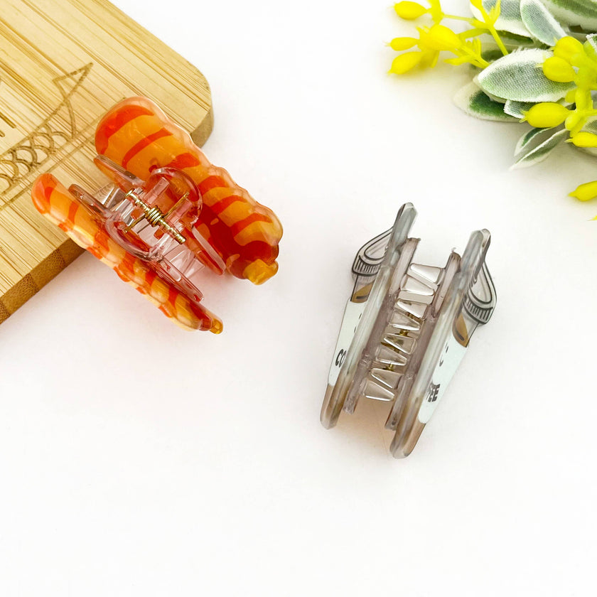 Mini Coffee Cup Shaped Hair Claw Clip, Beverage Hair Clip: Coffee
