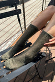Mohair Veil Socks (wholesale): Mountain Olive