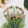 Acetate French Minimalist Headband: Light amber