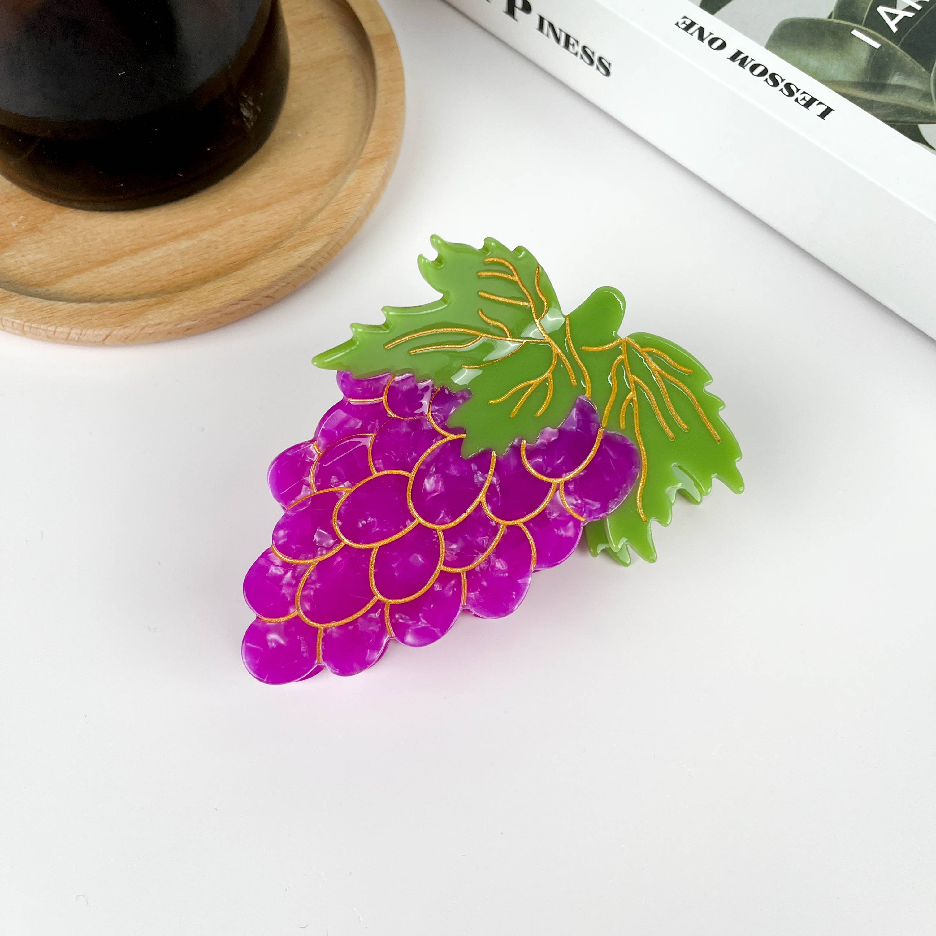 Grape Cluster Hair Claw