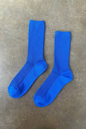 Crisp Step Socks (wholesale): BLUE
