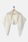 Mohair Pointelle Shawl (wholesale): Ht. Grey