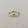 18k Gold Filled Signet Ring