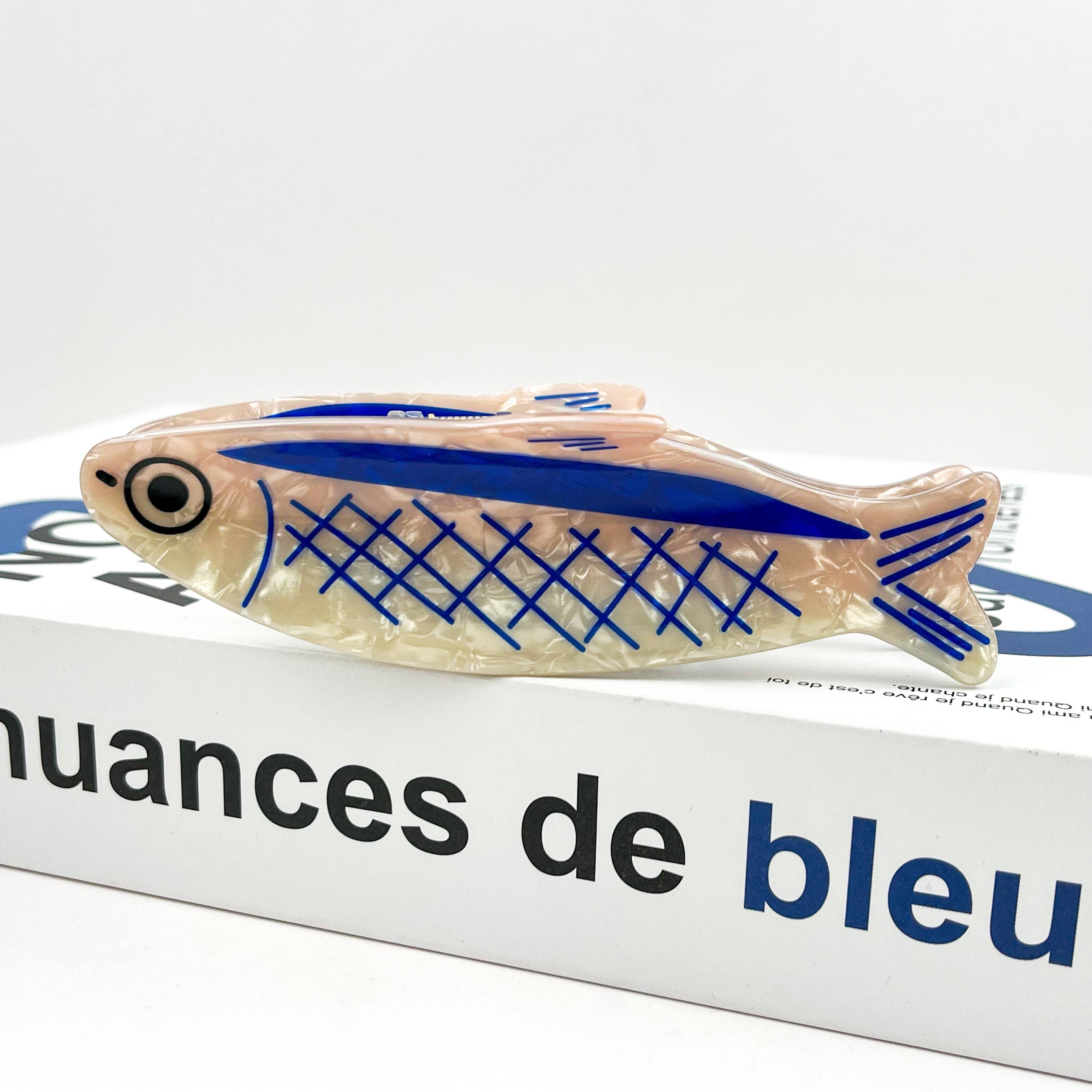 Sardine-Shaped Hair Claw Clip, Ocean Style Hair Clip: Sardine
