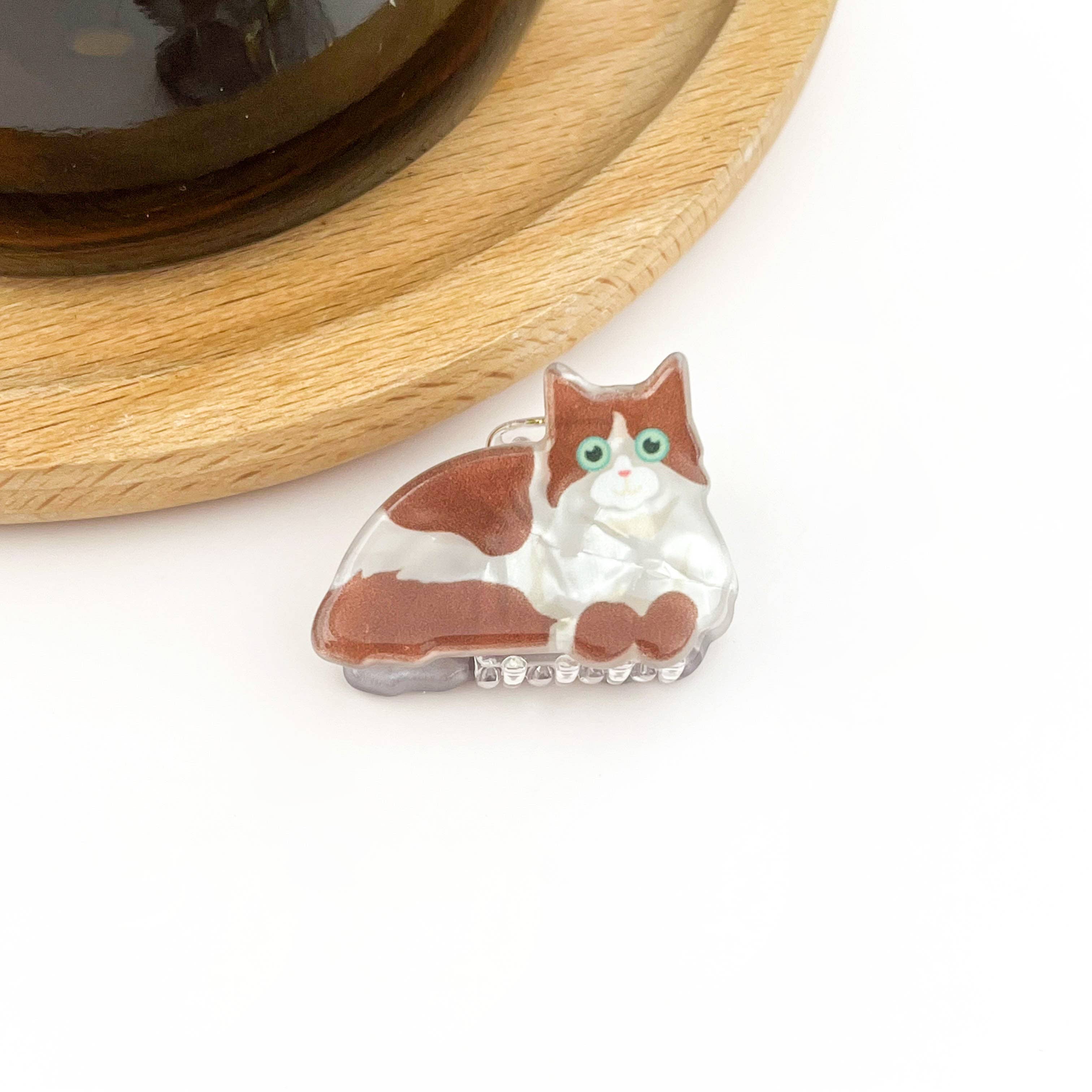 Mini Cat Hair Claw Clip, Animal-shaped Hair Clips: F
