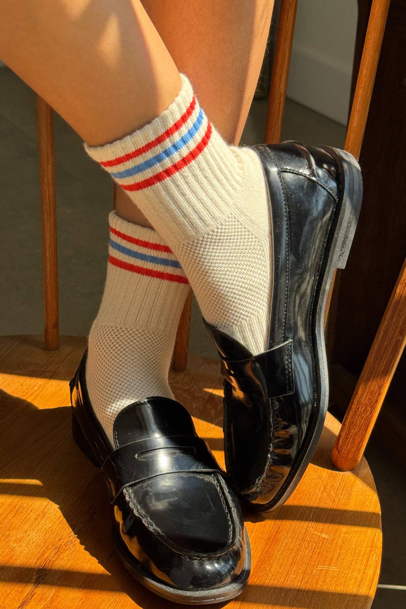 Girlfriend Socks (wholesale): Indigo