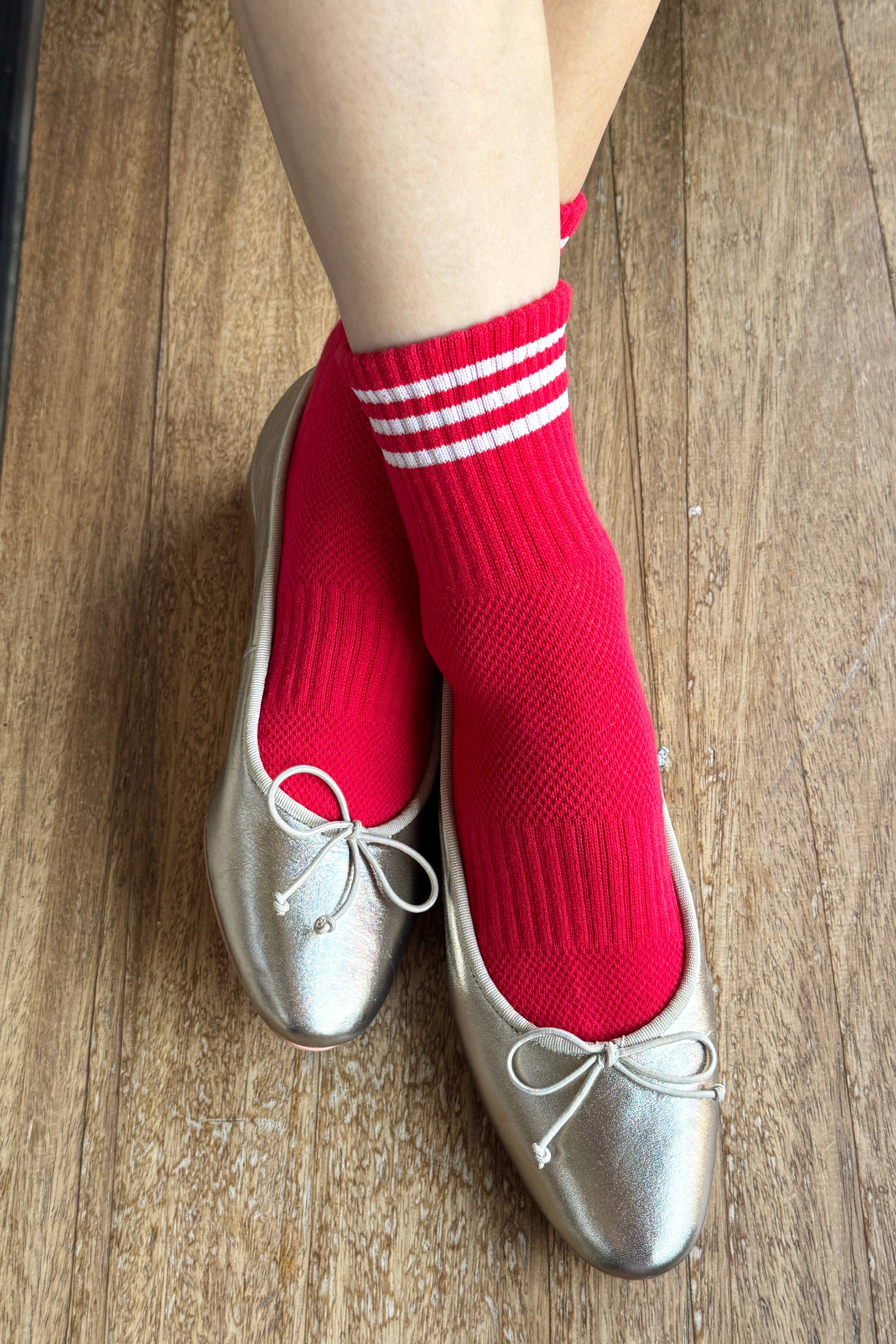 Girlfriend Socks (wholesale): Indigo