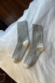Classic Cashmere Socks: Bluebell