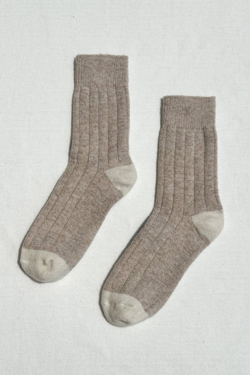 Classic Cashmere Socks: Bluebell