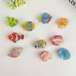 Marine Animal Series Hair Clip, Acetate Mini Claw Clips: H