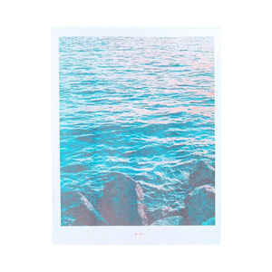 River Sunset - Risograph Art Print