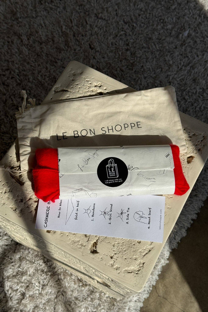 Leopard Cashmere Bandana