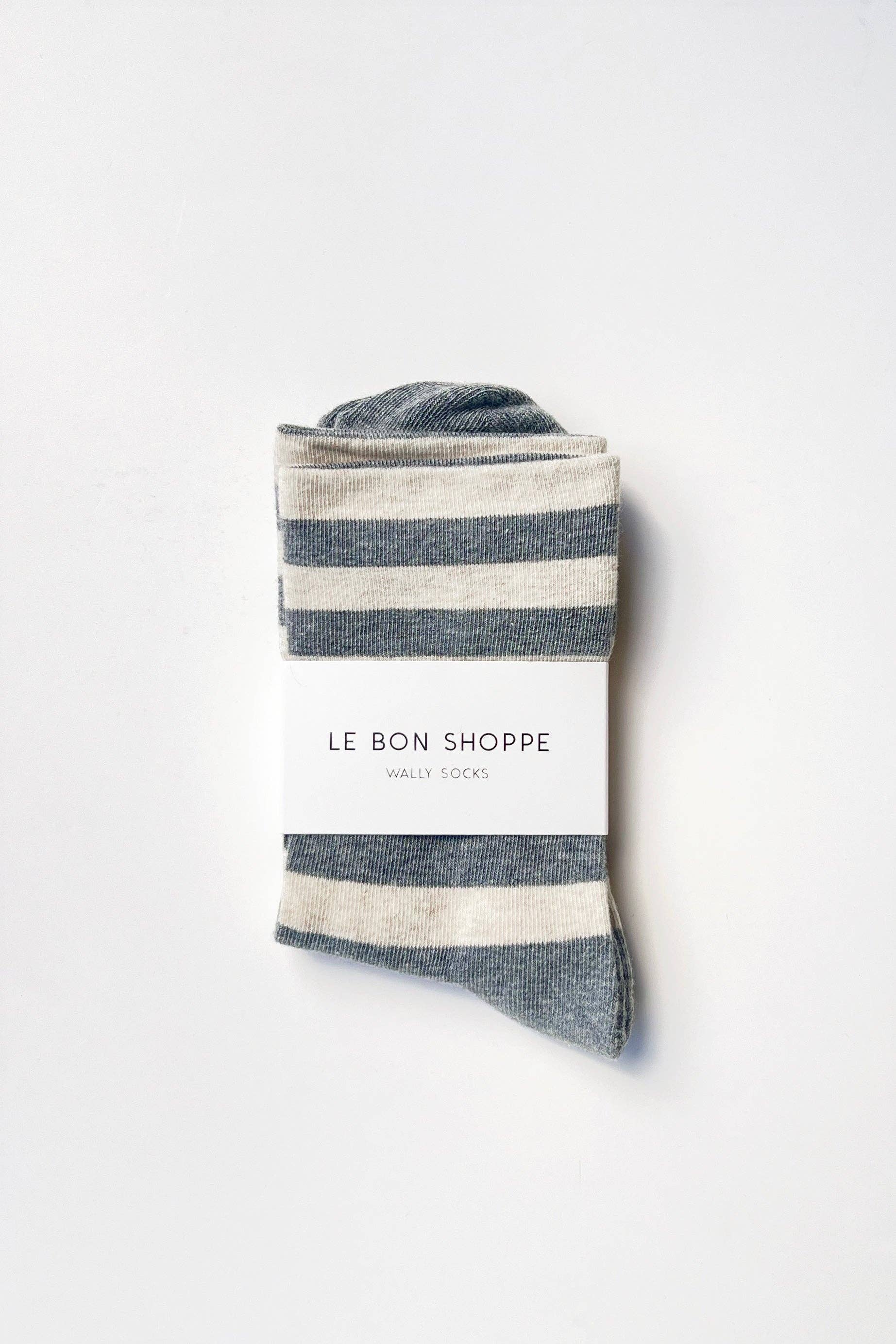 Wide Wally Socks (wholesale): WIDE/ BROWN STRIPE