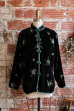 velvet vintage lined brocade jacket