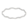 Sterling Silver Zig Zag Ring: sz 6