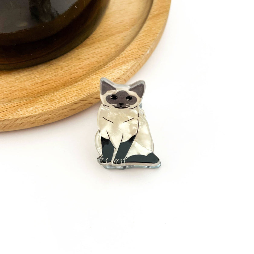 Mini Cat Hair Claw Clip, Animal-shaped Hair Clips: B