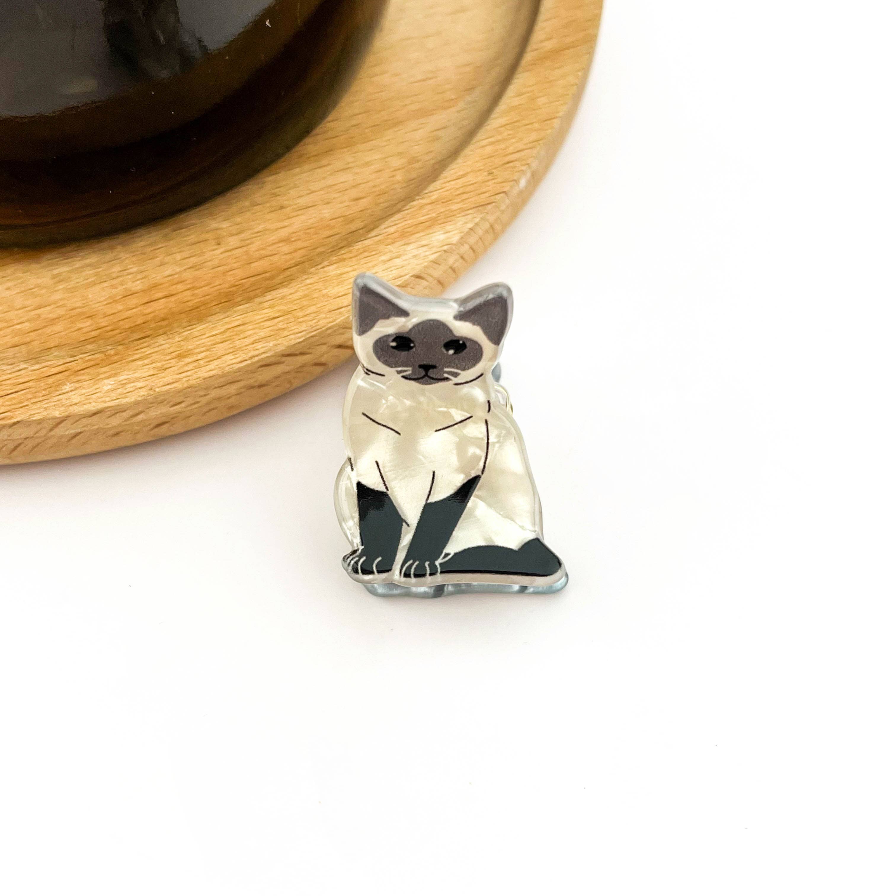 Mini Cat Hair Claw Clip, Animal-shaped Hair Clips: F