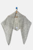 Mohair Pointelle Shawl (wholesale): Ht. Grey