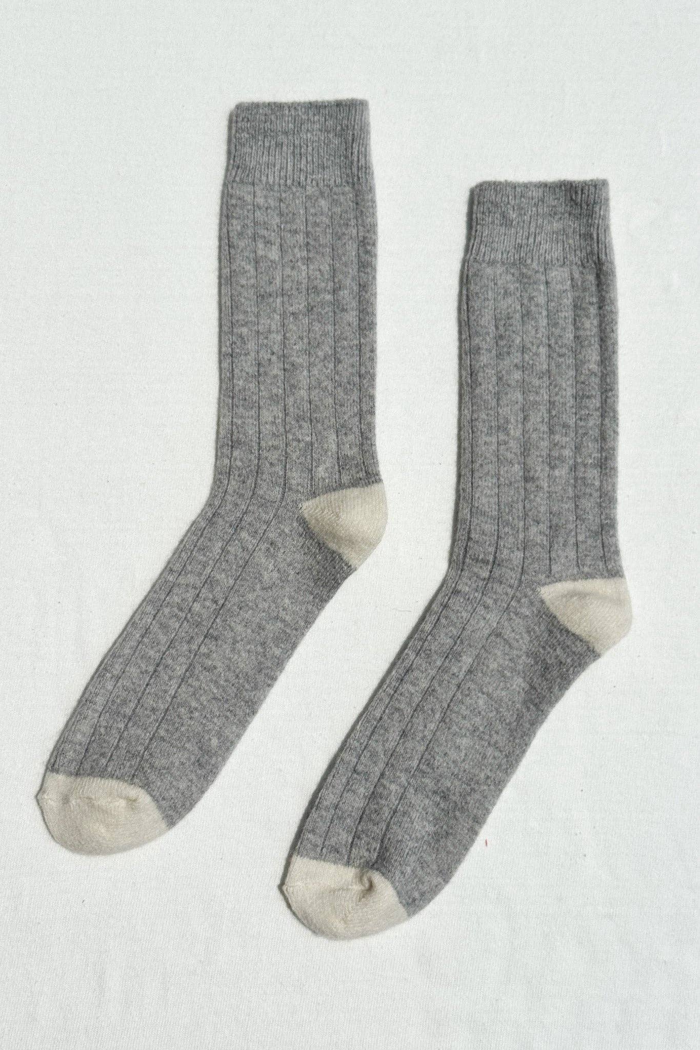 EXTENDED Cashmere Classic Socks (wholesale): Navy