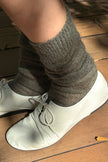 Mohair Veil Socks (wholesale): Mountain Olive