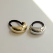 Narrow Crescent Metal Cuff Hair Tie | Gold