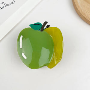 Green Apple Hair Claw