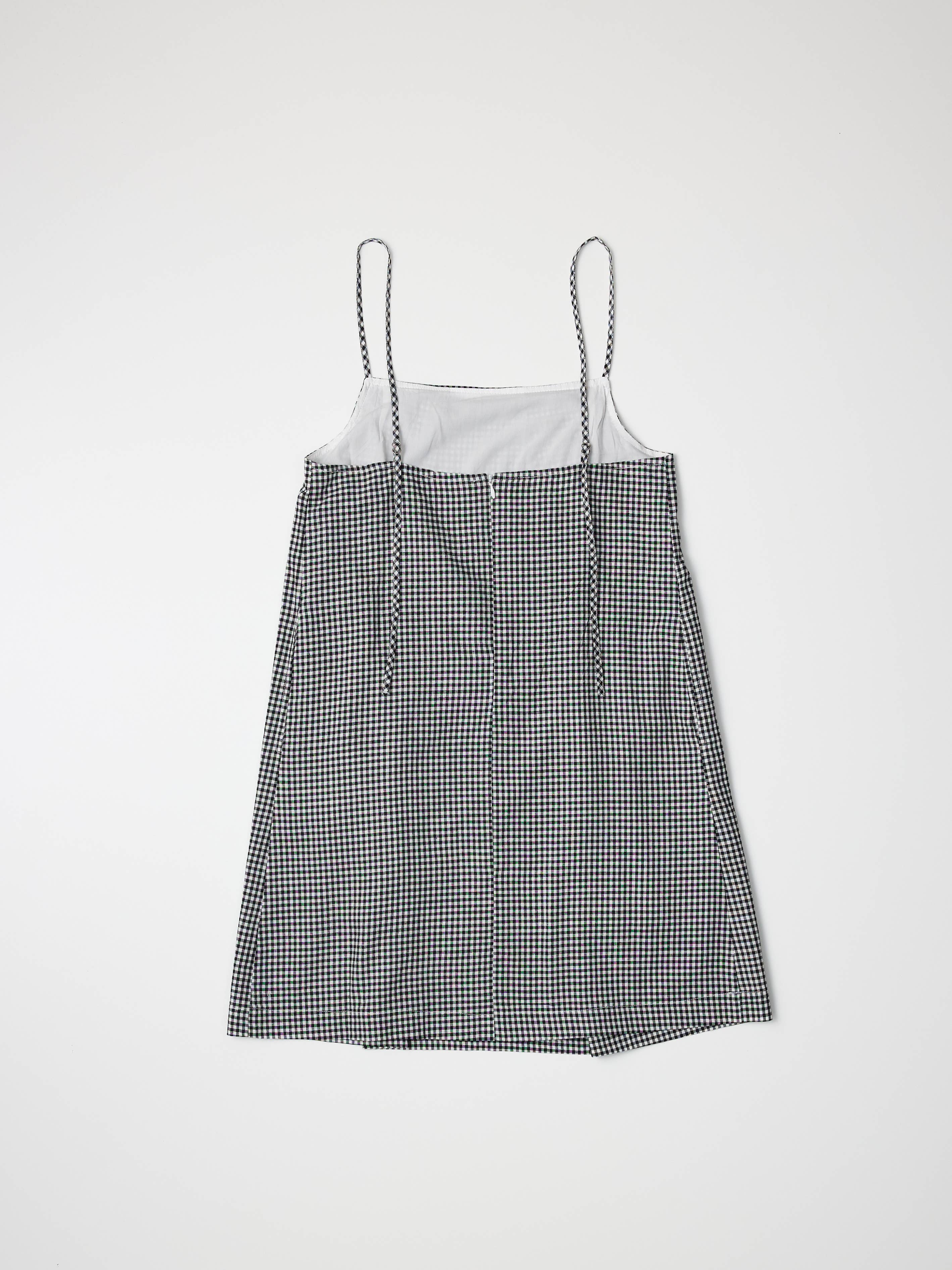 The Everett Gingham Mini Dress