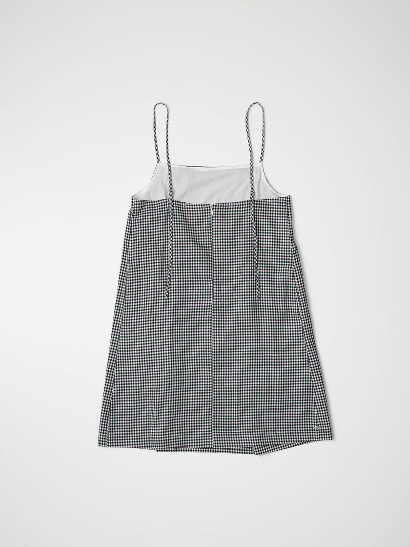 The Everett Gingham Mini Dress