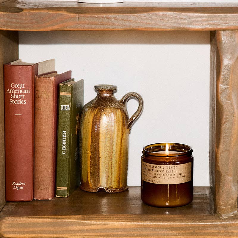 Teakwood & Tobacco - 12.5 oz Large Concentrated Candle