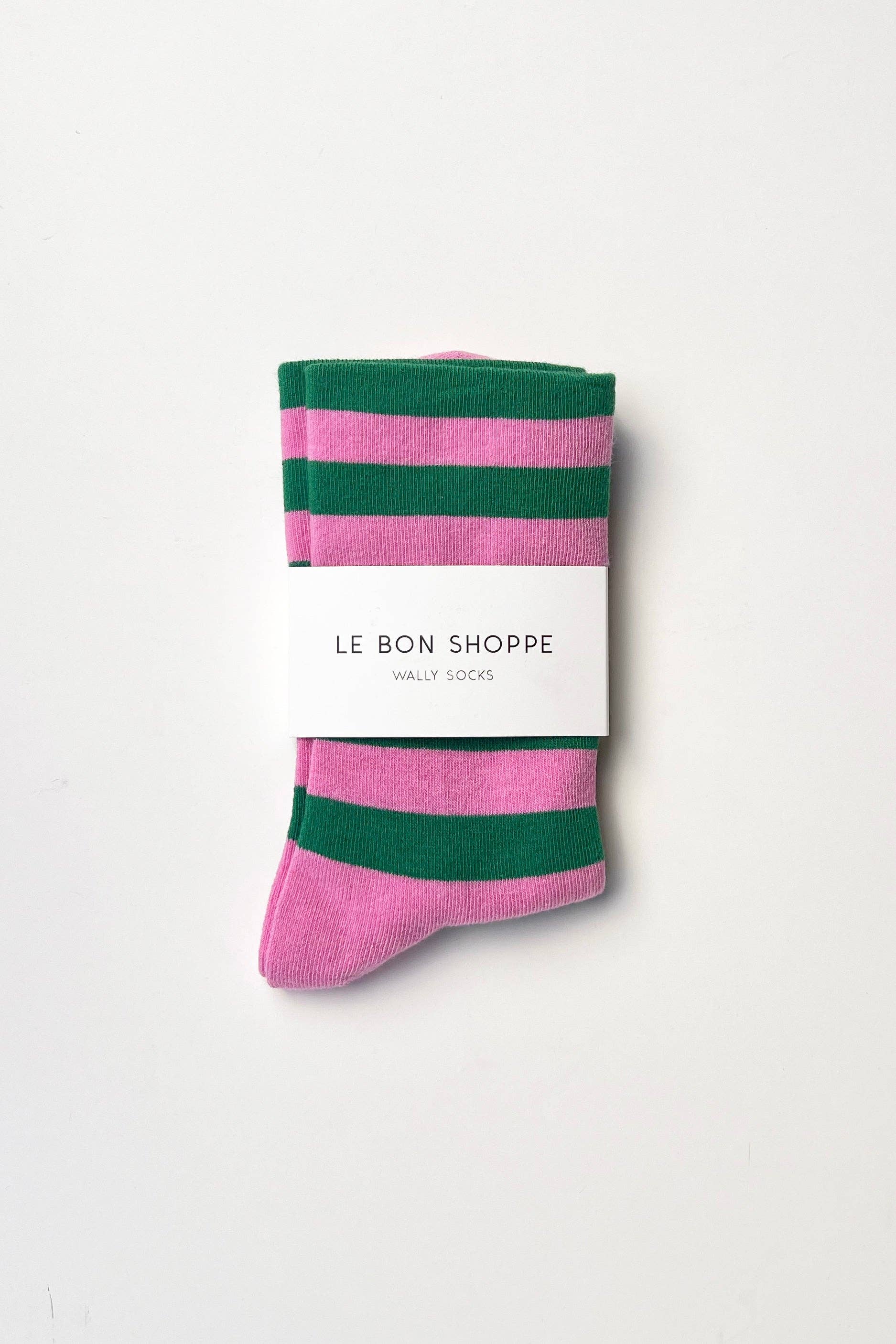 Wide Wally Socks (wholesale): WIDE / MATCHA STRIPE