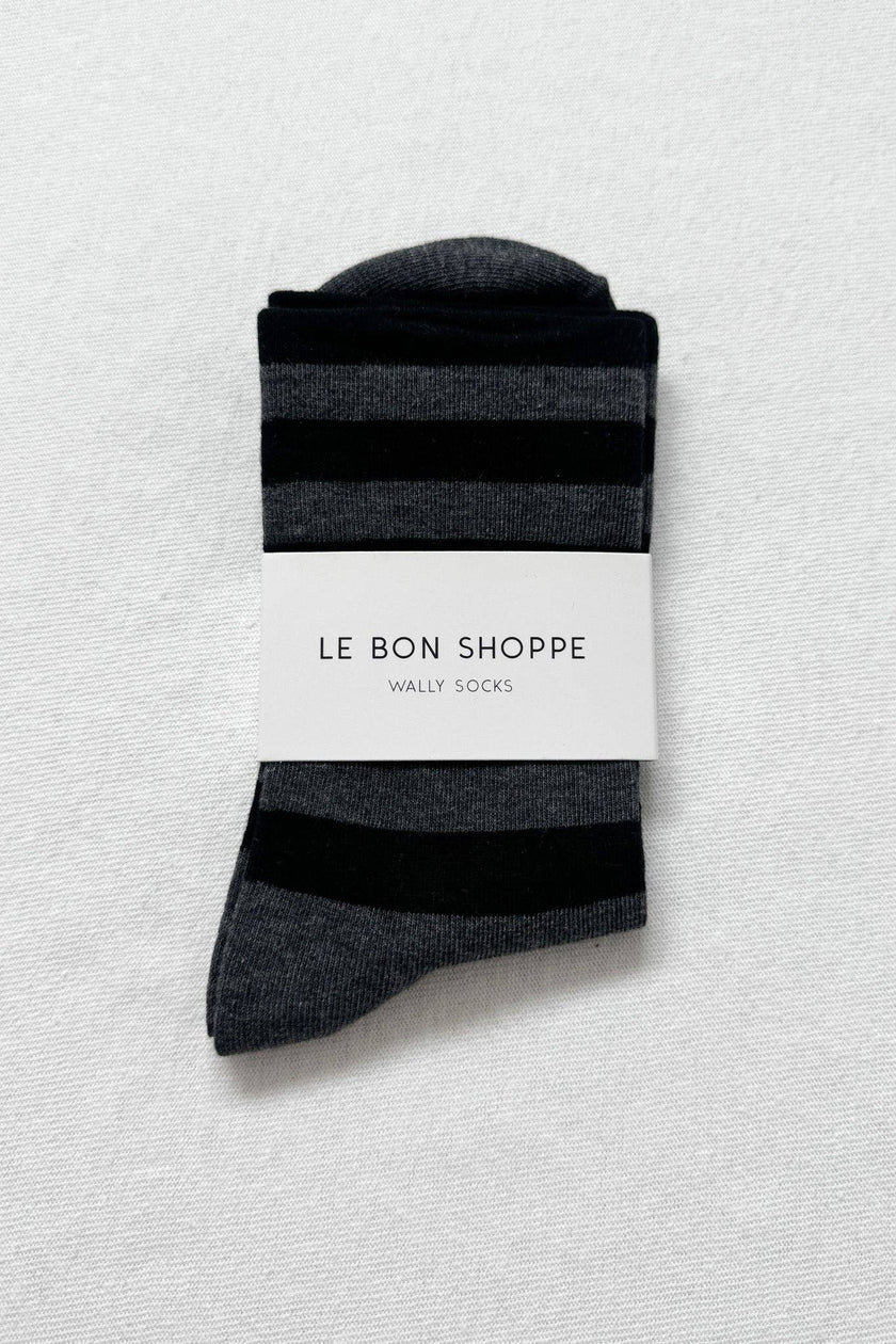 Wide Wally Socks (wholesale): WIDE / MATCHA STRIPE