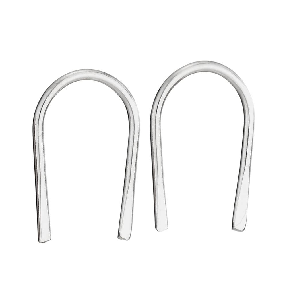 Sterling Silver Thread Earrings