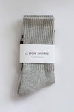 Hugger Socks  (wholesale): HT GREY/ BLACK
