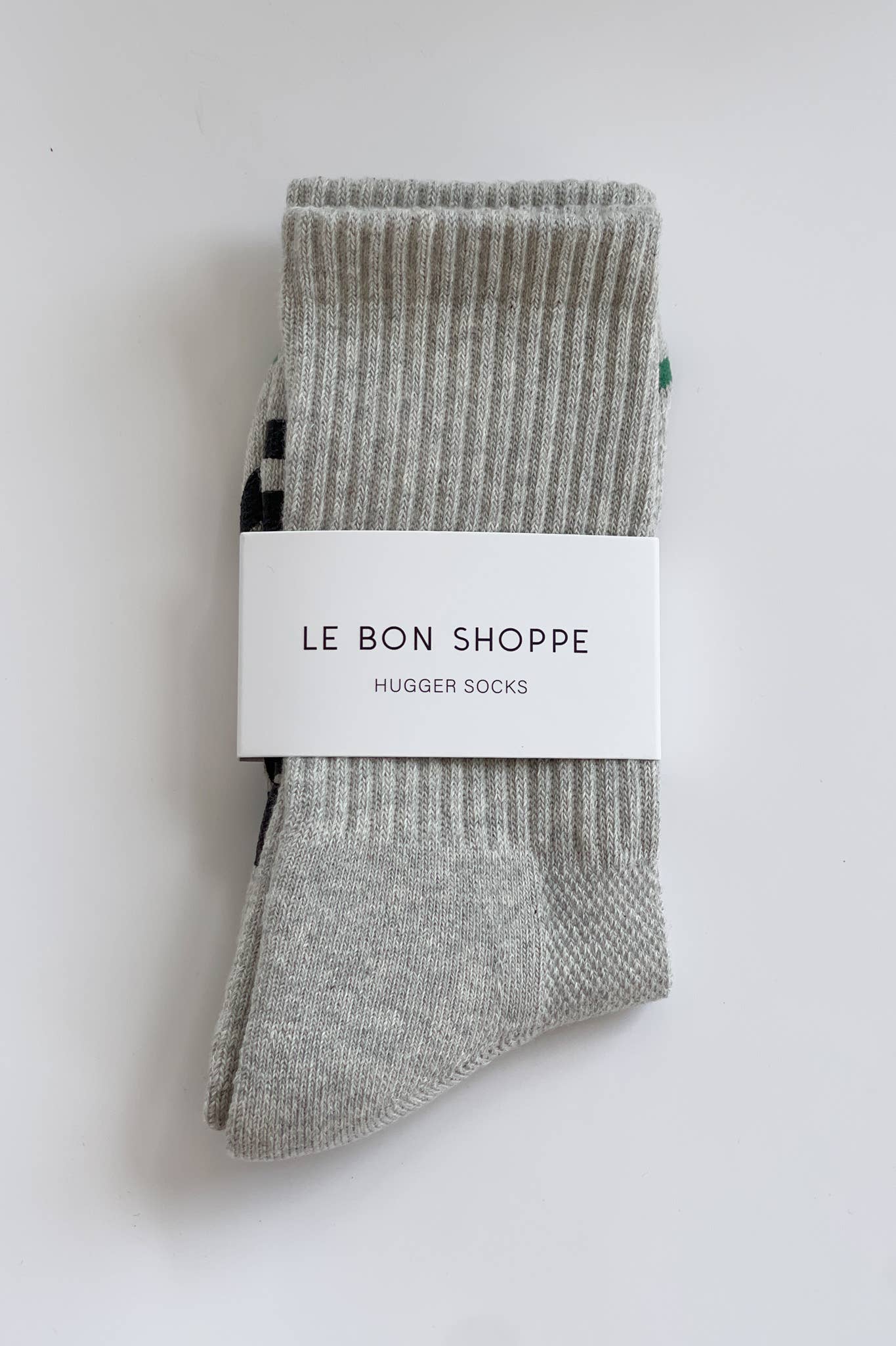 Hugger Socks  (wholesale): HT GREY/ BLACK