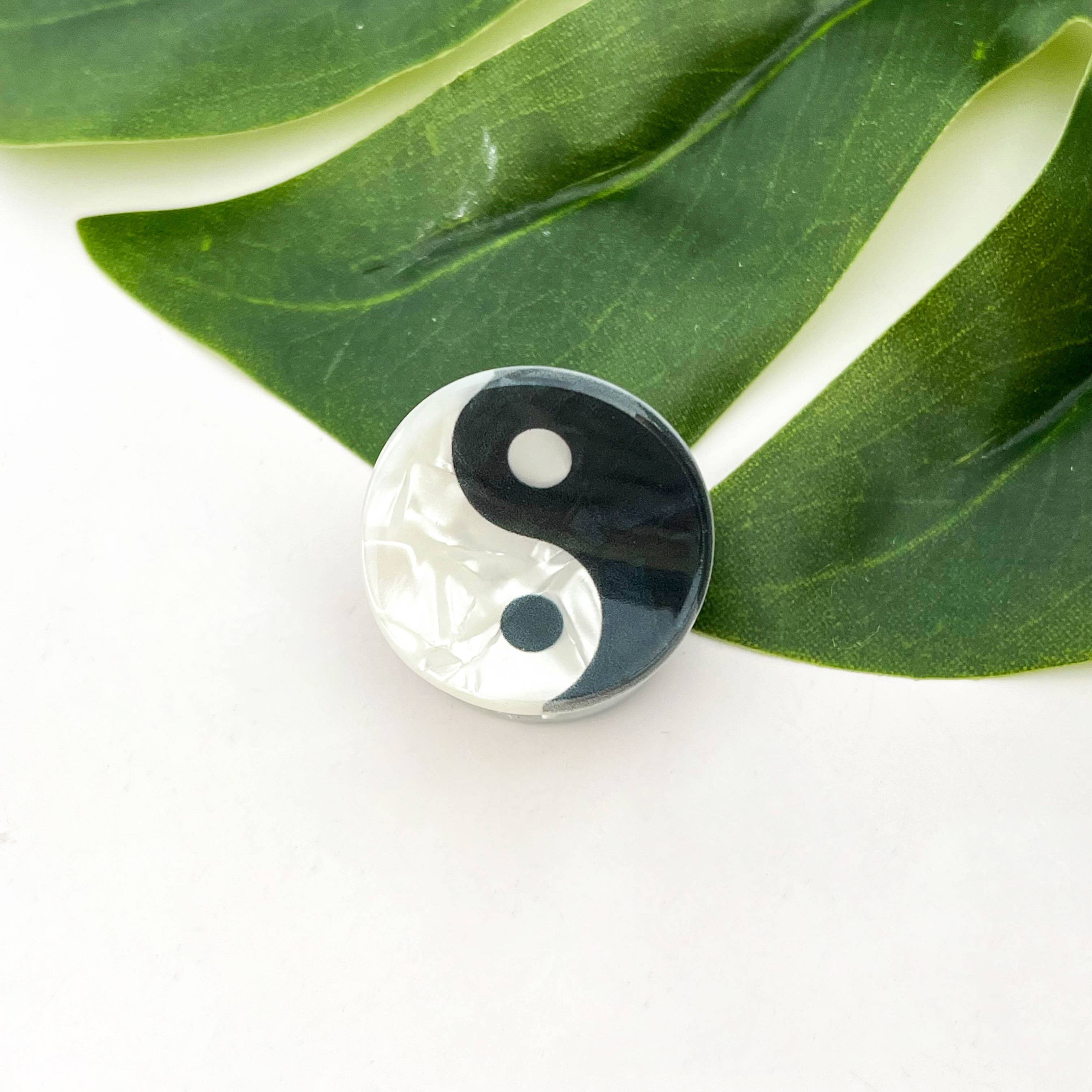Mini Smiley Face Hair Claw Clip, Cute Floral Hair Clip: B