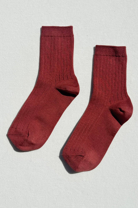 Her Socks - MC Cotton: Terracotta