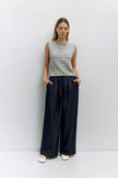 The Paulson Striped Sleeveless Knit Top