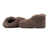 Sherpa Woollen Shoes- Brown: 40/41