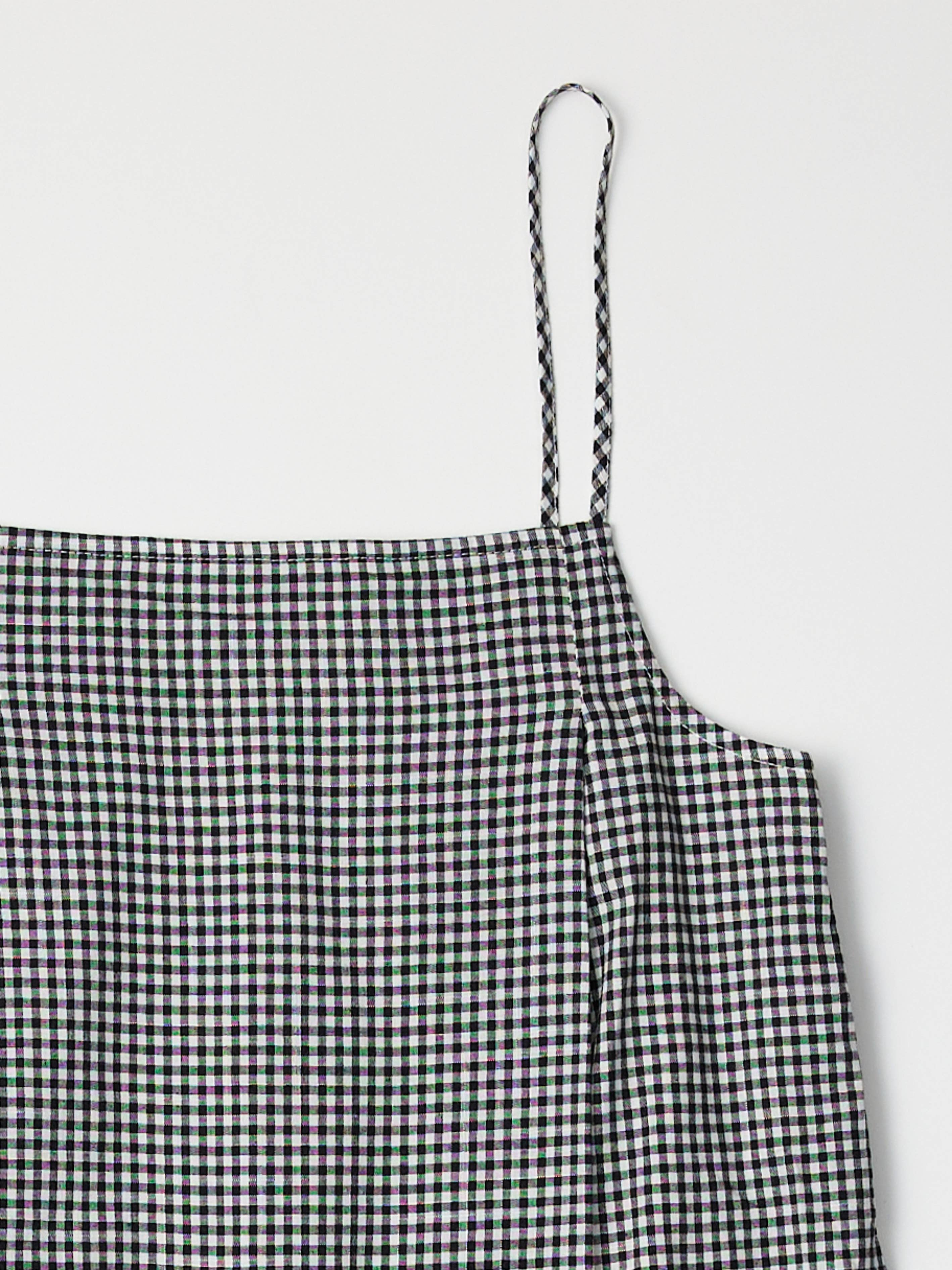 The Everett Gingham Mini Dress