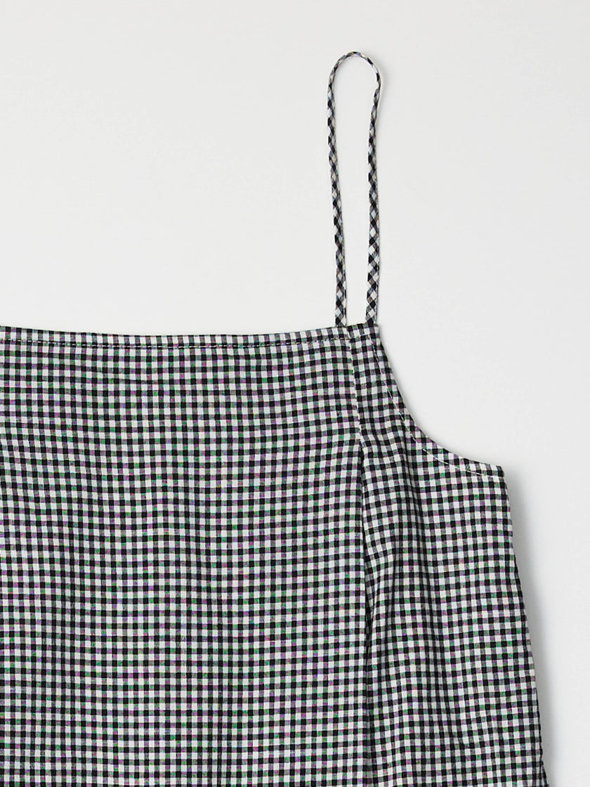 The Everett Gingham Mini Dress